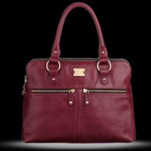 Modalu Pippa Grab Bag in Berry Color